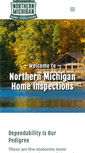Mobile Screenshot of northernmichiganhomeinspections.com